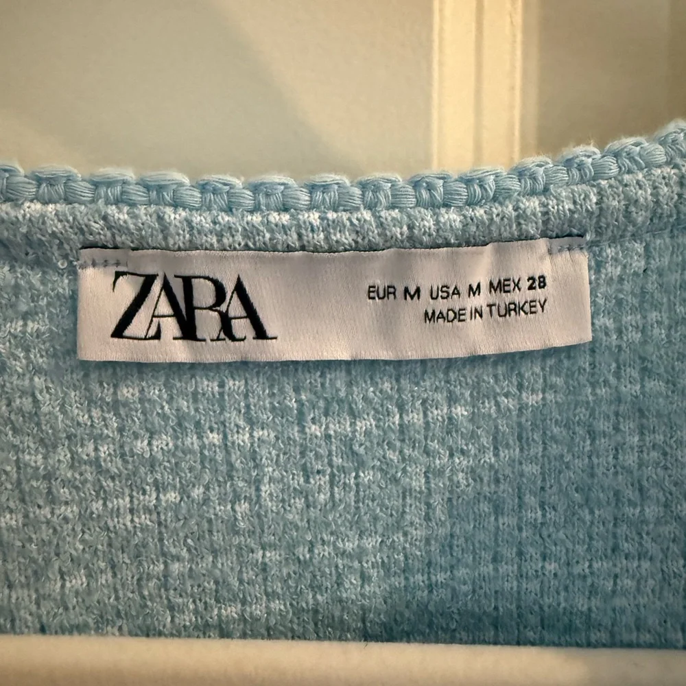 Zara Women's Light Blue Cardigan - Picture 2 of 2